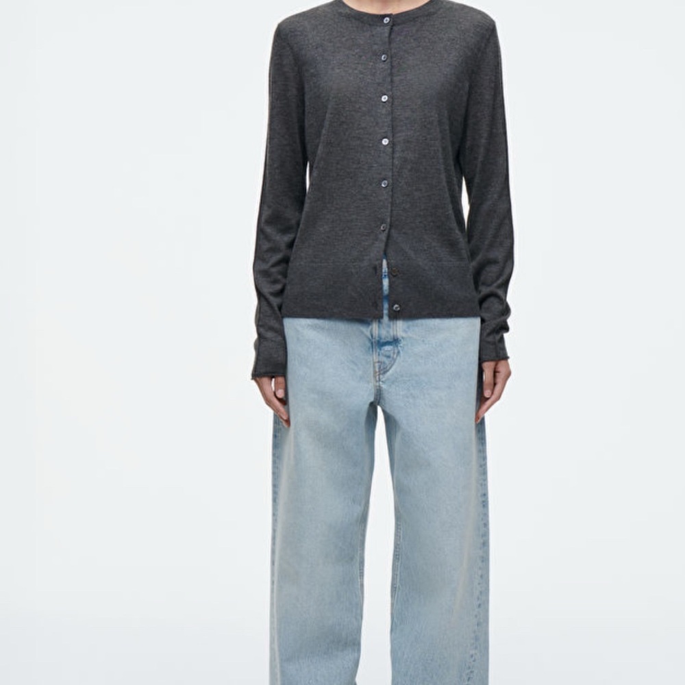 COS FACADE STRAIGHT-LEG JEANS